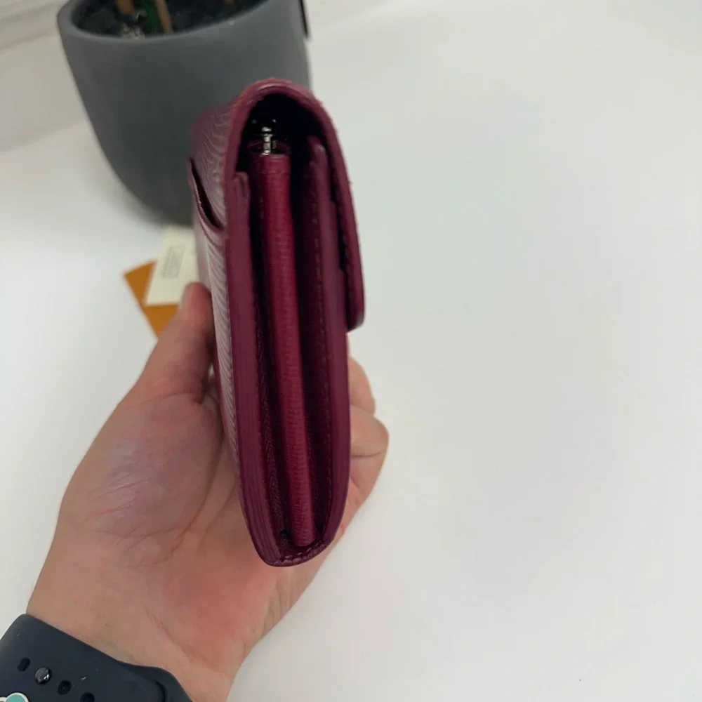 Louis Vuitton Red Epi Leather Wallet - Picture 7 of 16